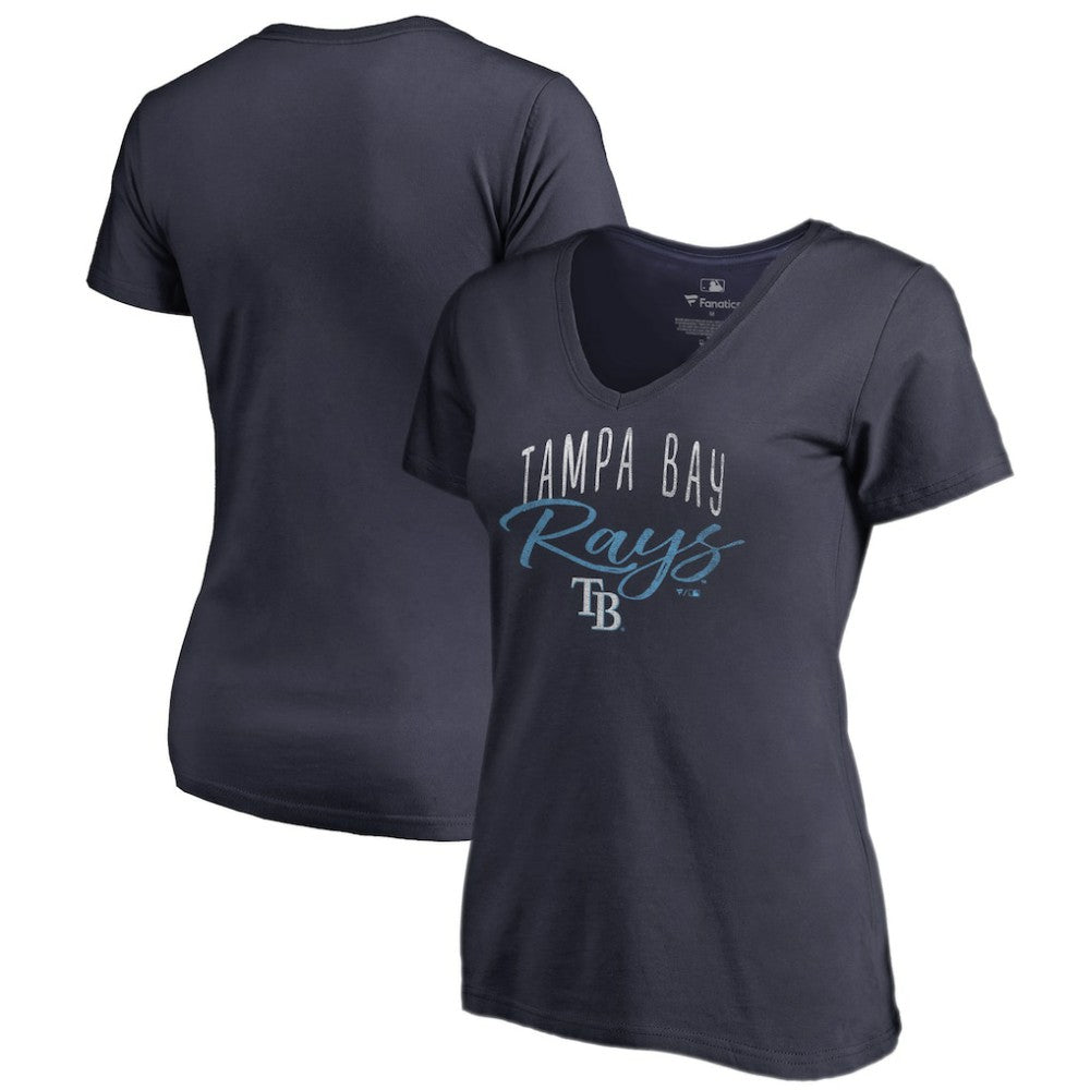 MLB Tampa Bay Rays Women's Graceful V-Neck T-Shirt