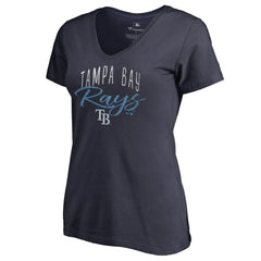 MLB Tampa Bay Rays Women's Graceful V-Neck T-Shirt