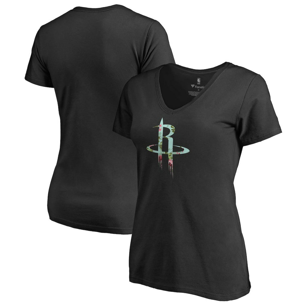 NBA Houston Rockets Lovely V-Neck T-Shirt