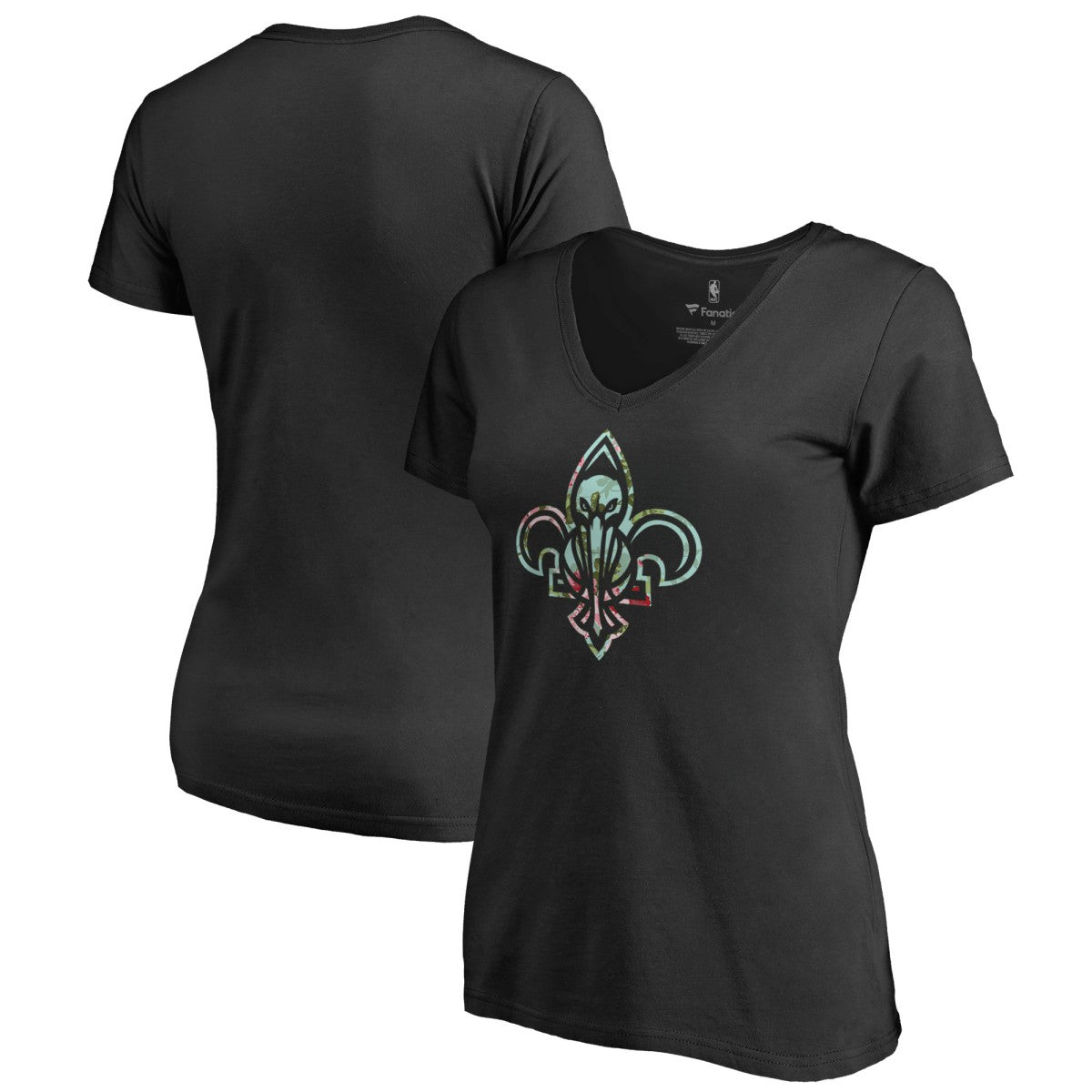 NBA New Orleans Pelicans Lovely V-Neck T-Shirt