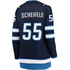 NHL Navy Mark Scheifele Winnipeg Jets Fanatics Women's Breakaway Player Jersey