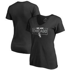 MLB Chicago White Sox Women's We Are Icon V-Neck T-Shirt