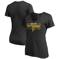 MLB Pittsburgh Pirates Women's We Are Icon V-Neck T-Shirt