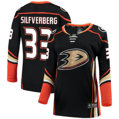 NHL Black Jakob Silfverberg Anaheim Ducks Fanatics Women's Breakaway Jersey