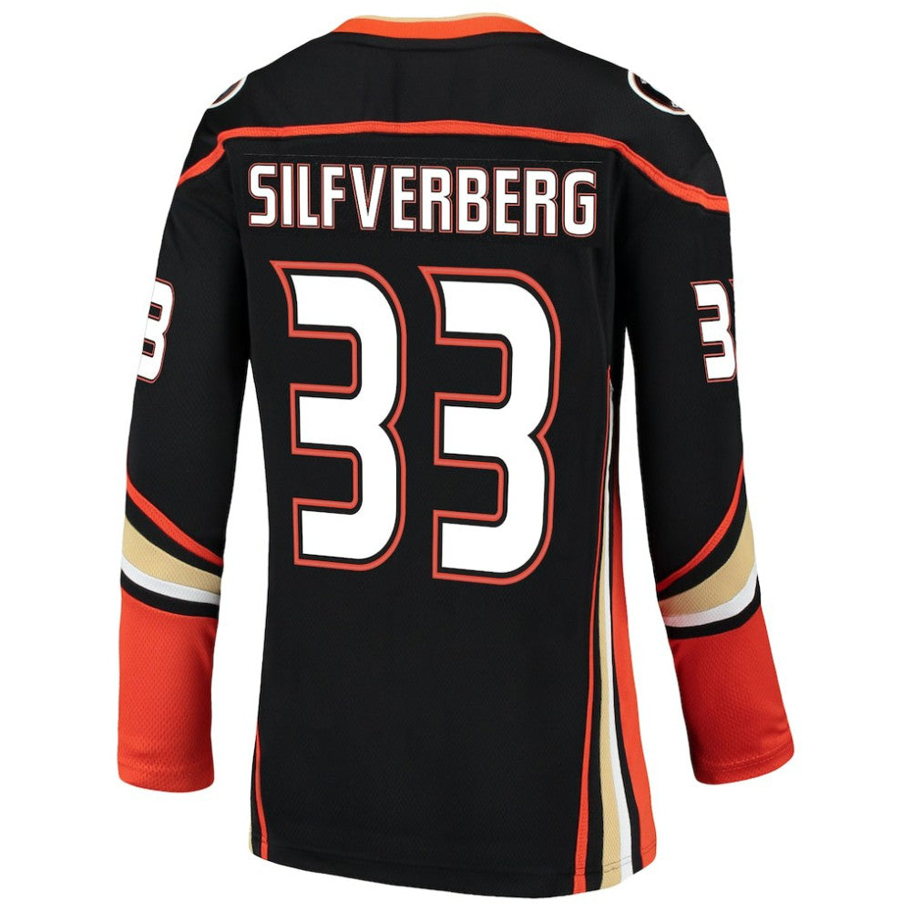 NHL Black Jakob Silfverberg Anaheim Ducks Fanatics Women's Breakaway Jersey