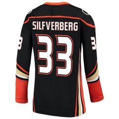 NHL Black Jakob Silfverberg Anaheim Ducks Fanatics Women's Breakaway Jersey