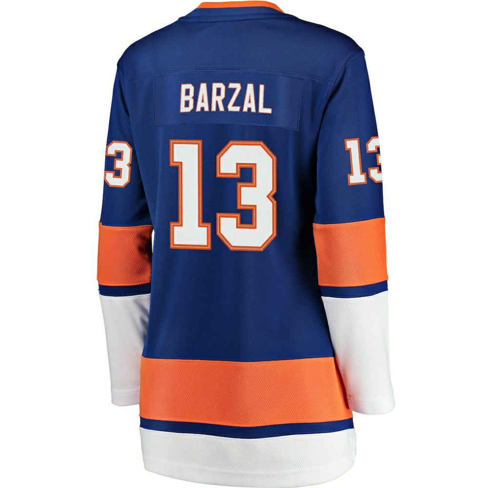 NHL Royal Mathew Barzal New York Islanders Fanatics Women's Breakaway Player Jersey