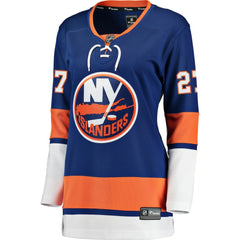 NHL Royal Anders Lee New York Islanders Fanatics Women's Breakaway Player Jersey