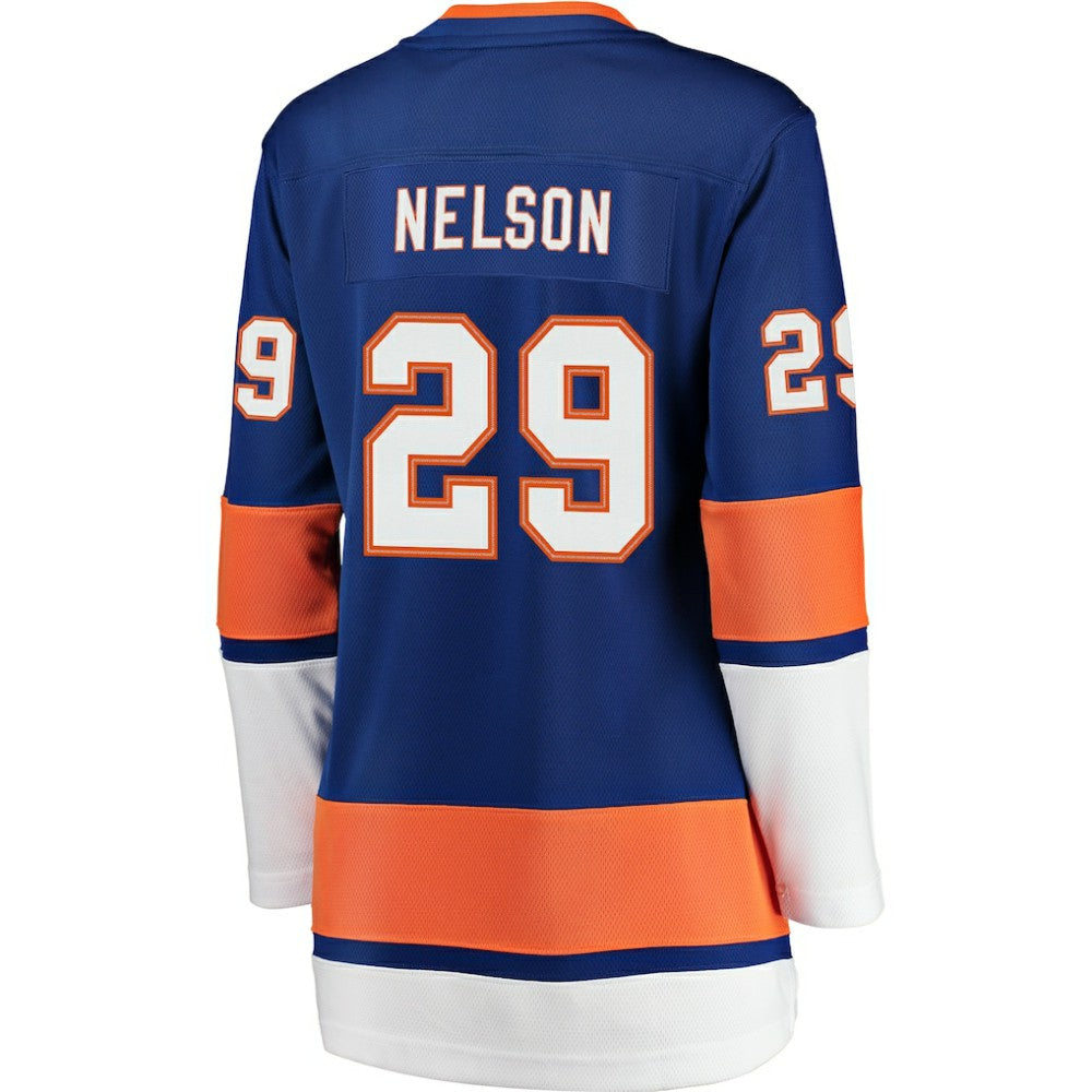 NHL Royal Brock Nelson New York Islanders Fanatics Women's Breakaway Player Jersey
