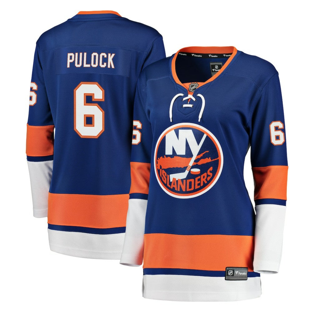 NHL Royal Ryan Pulock New York Islanders Fanatics Women's Breakaway Player Jersey