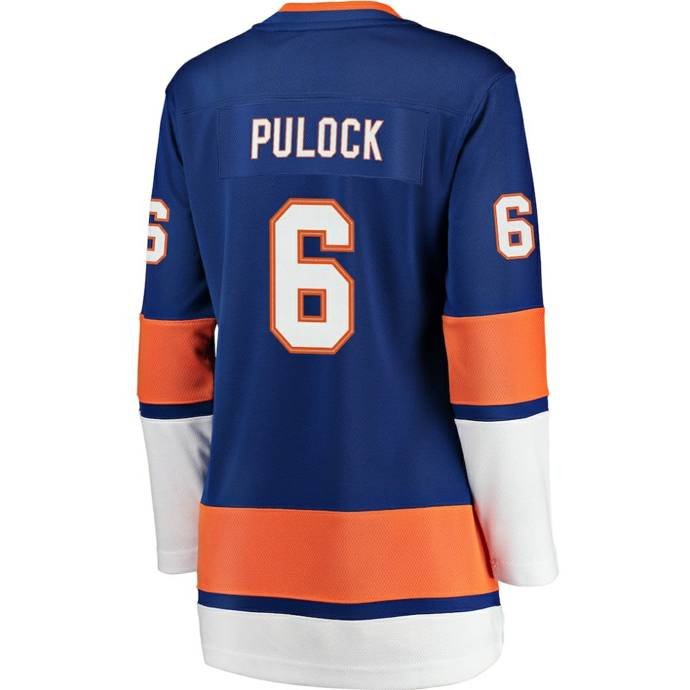 NHL Royal Ryan Pulock New York Islanders Fanatics Women's Breakaway Player Jersey