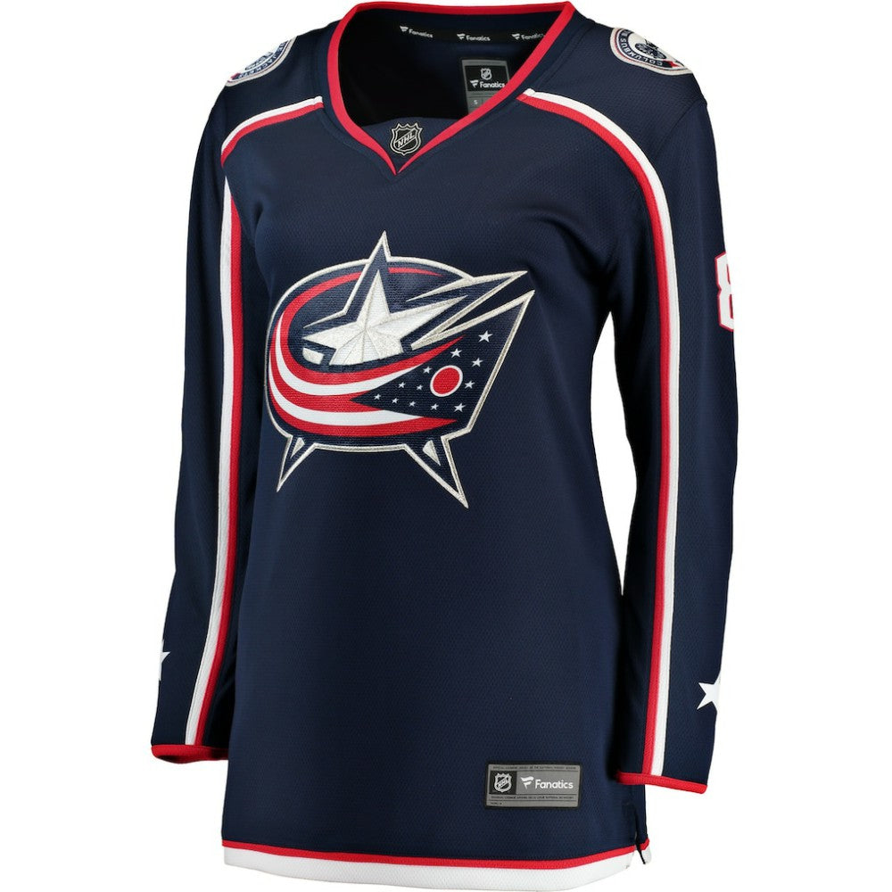 NHL Navy Zach Werenski Columbus Blue Jackets Fanatics Women's Breakaway Jersey