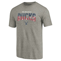 NBA Milwaukee Bucks Freedom Tri-Blend T-Shirt