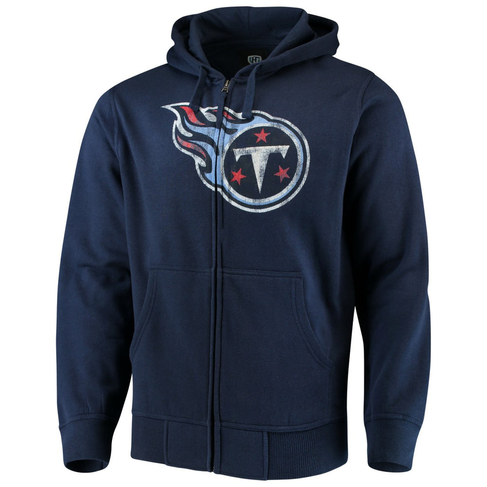 G-III Sports by Carl Banks Primary Logo Full-Zip Hoodie - Tennessee Titans