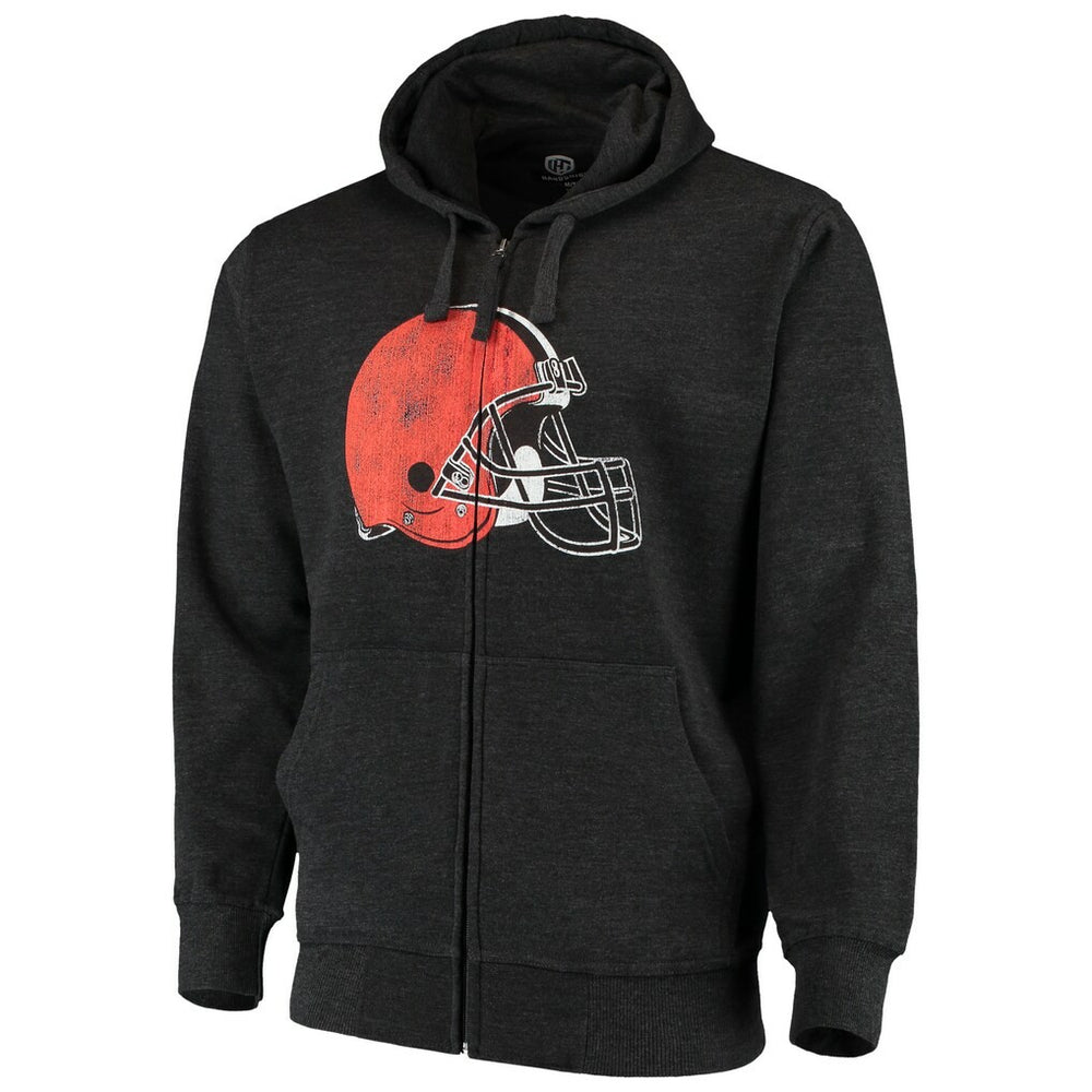 G-III Sports by Carl Banks Primary Logo Full-Zip Hoodie - Cleveland Browns