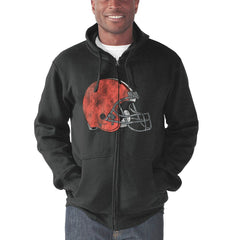 G-III Sports by Carl Banks Primary Logo Full-Zip Hoodie - Cleveland Browns