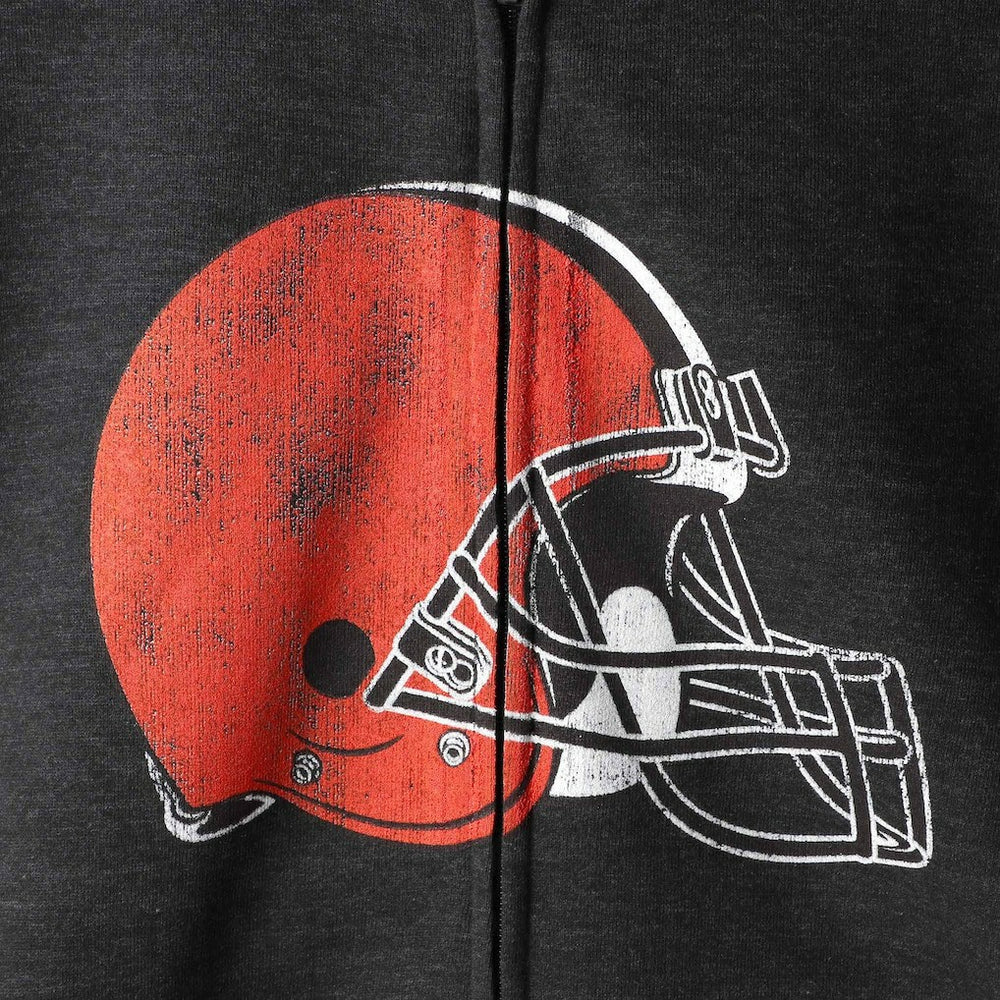 G-III Sports by Carl Banks Primary Logo Full-Zip Hoodie - Cleveland Browns