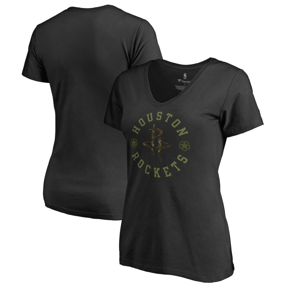NBA Houston Rockets Women's Liberty V-Neck T-Shirt
