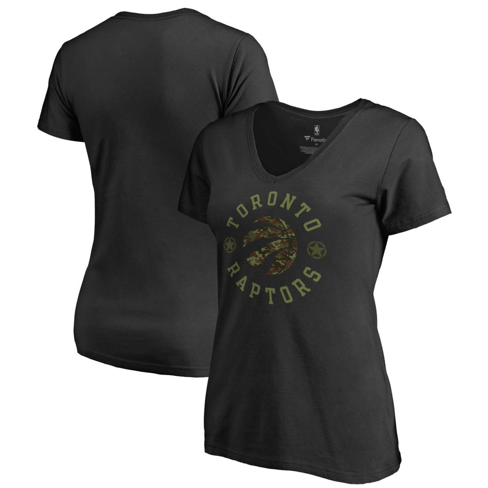 NBA Toronto Raptors Women's Liberty V-Neck T-Shirt