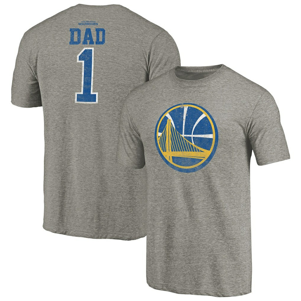 NBA Golden State Warriors Greatest Dad Tri-Blend T-Shirt sale