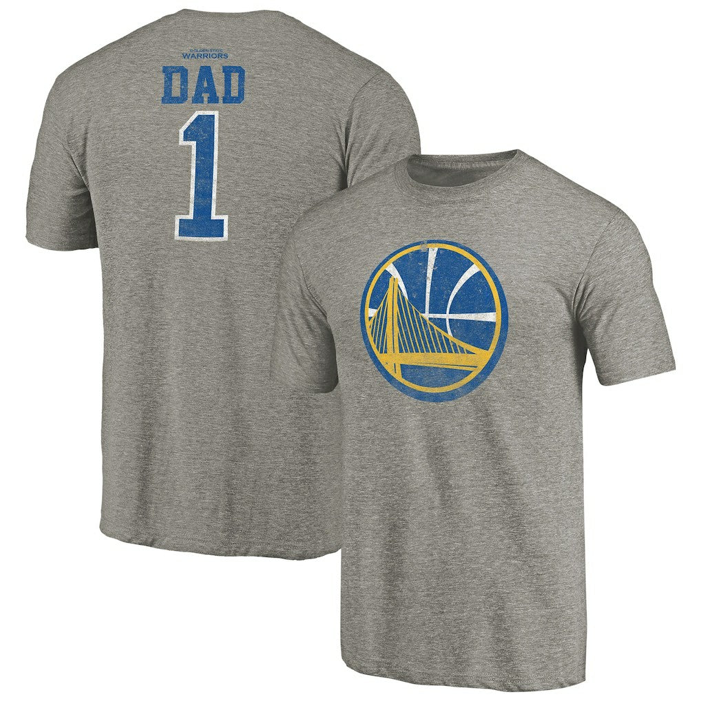 NBA Golden State Warriors Greatest Dad Tri-Blend T-Shirt sale