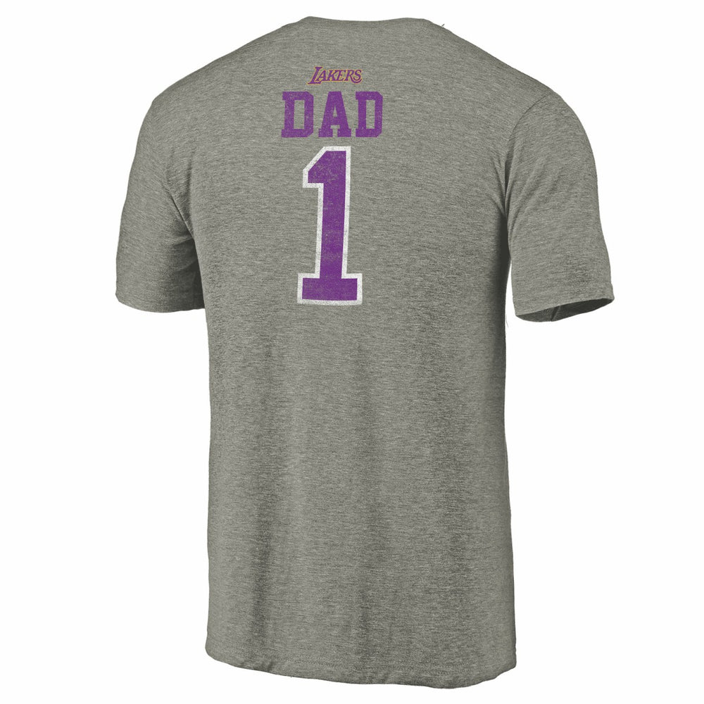 NBA Los Angeles Lakers Greatest Dad Tri-Blend T-Shirt