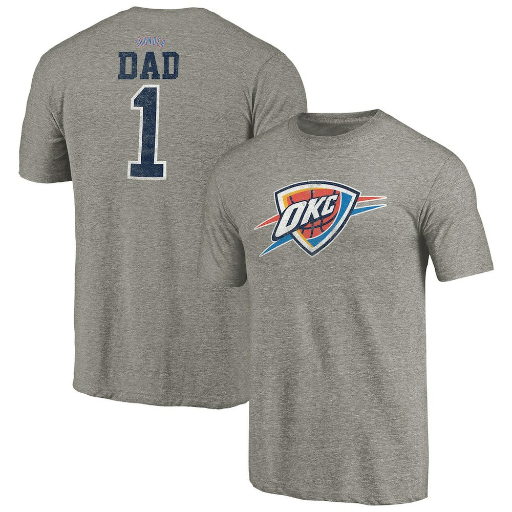 NBA Oklahoma City Thunder Greatest Dad Tri-Blend T-Shirt