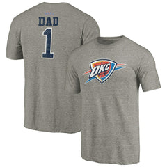 NBA Oklahoma City Thunder Greatest Dad Tri-Blend T-Shirt