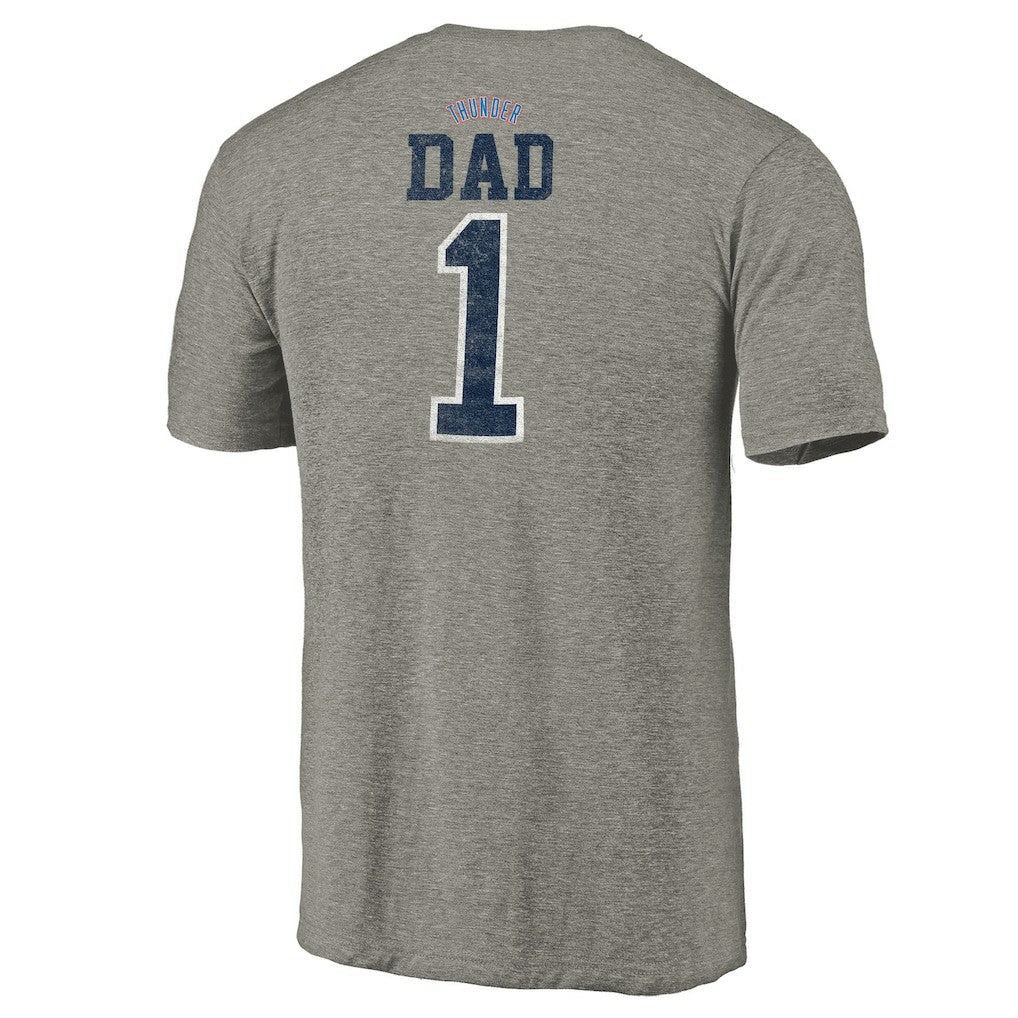 NBA Oklahoma City Thunder Greatest Dad Tri-Blend T-Shirt