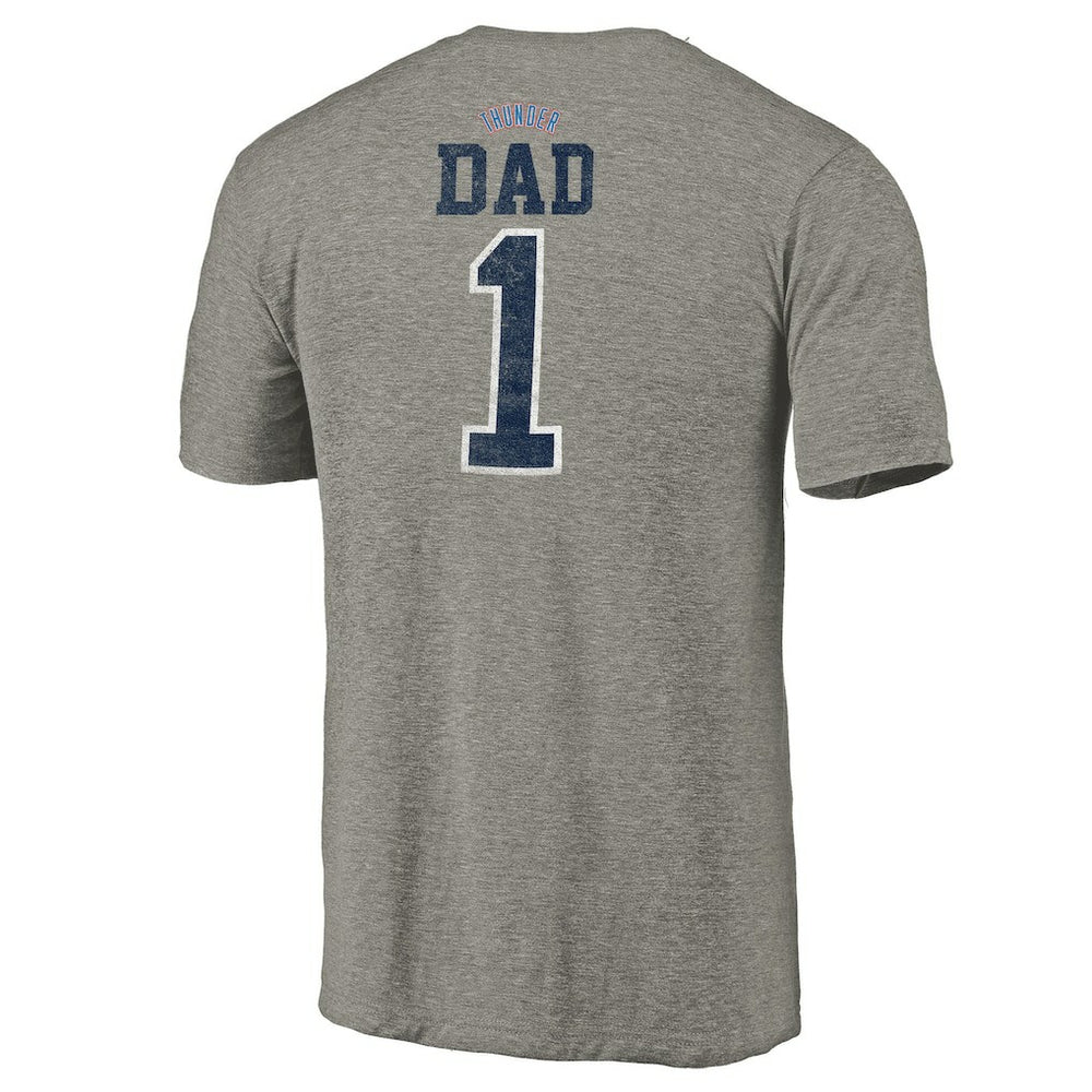 NBA Oklahoma City Thunder Greatest Dad Tri-Blend T-Shirt
