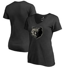 NBA Memphis Grizzlies Women's Cloak Camo V-Neck T-Shirt