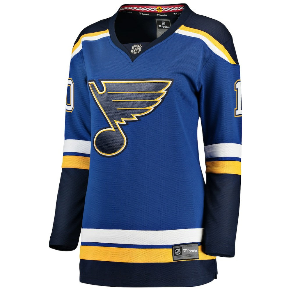 NHL Blue Brayden Schenn St. Louis Blues Fanatics Women's Breakaway Player Jersey