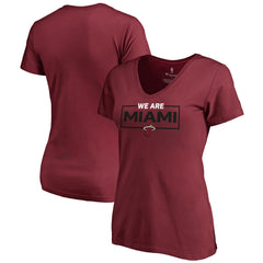 NBA Miami Heat Women's We Are Iconic Collection V-Neck T-Shirt