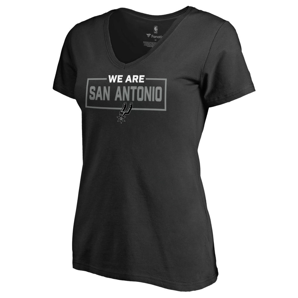 NBA San Antonio Spurs Women's We Are Iconic Collection V-Neck T-Shirt