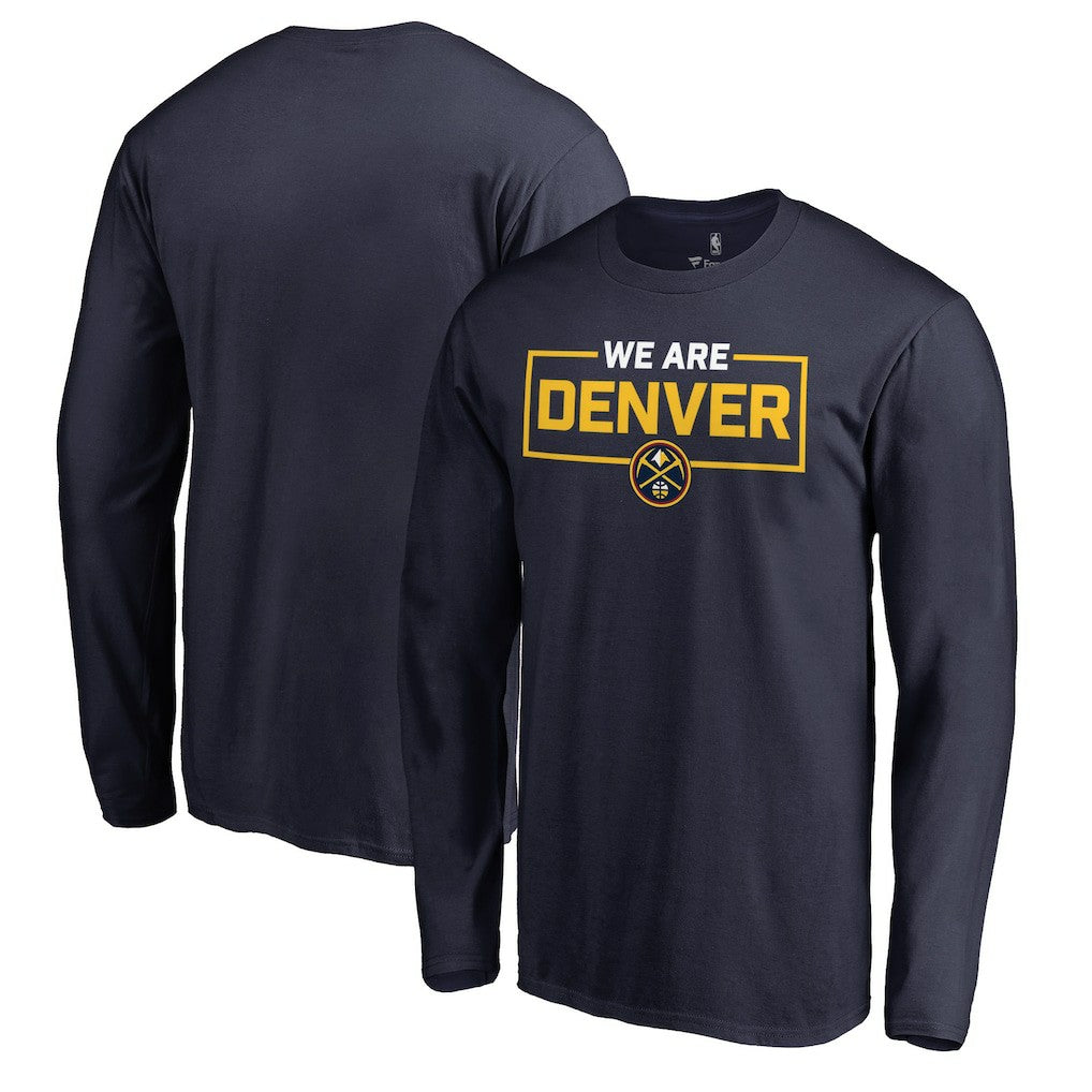 NBA Denver Nuggets We Are Iconic Collection Long Sleeve T-Shirt sale