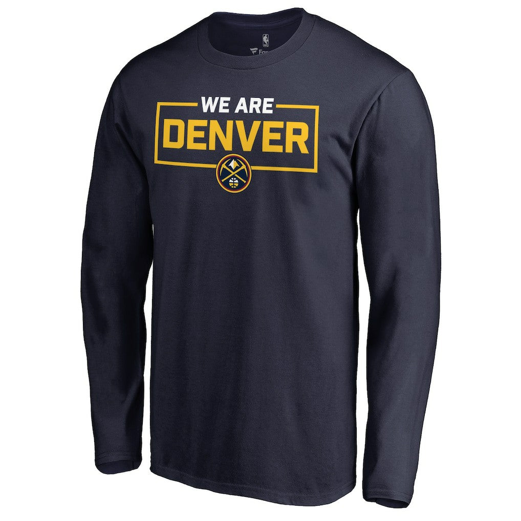 NBA Denver Nuggets We Are Iconic Collection Long Sleeve T-Shirt sale