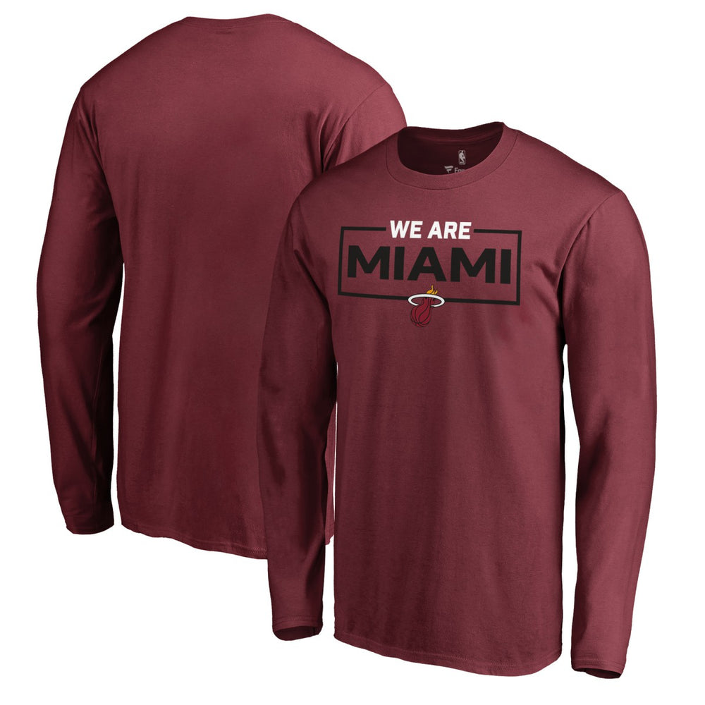 NBA Miami Heat We Are Iconic Collection Long Sleeve T-Shirt