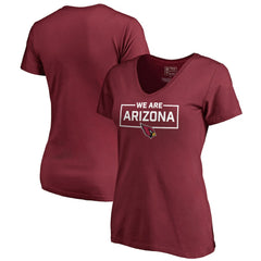Women's We Are Icon V-Neck T-Shirt - Arizona Cardinals
