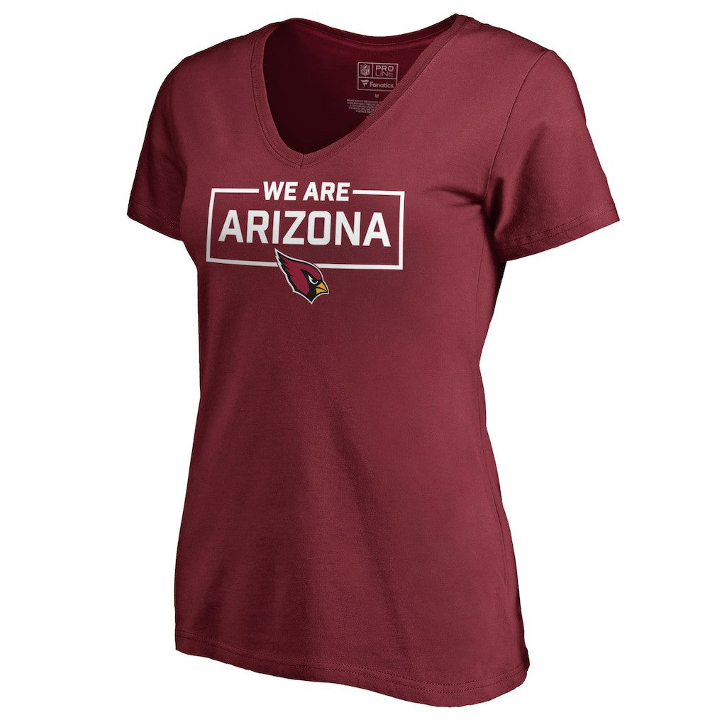 Women's We Are Icon V-Neck T-Shirt - Arizona Cardinals