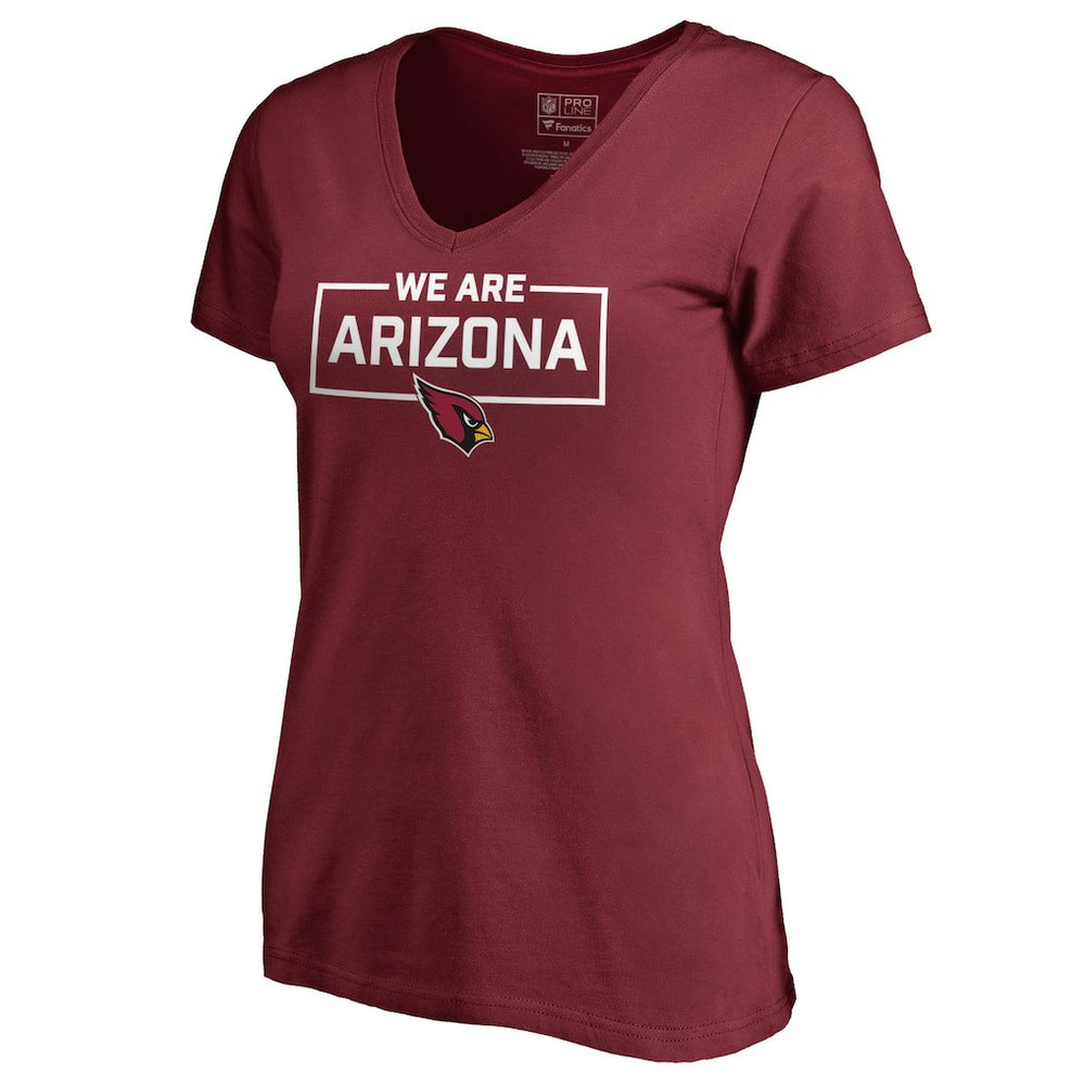 Women's We Are Icon V-Neck T-Shirt - Arizona Cardinals