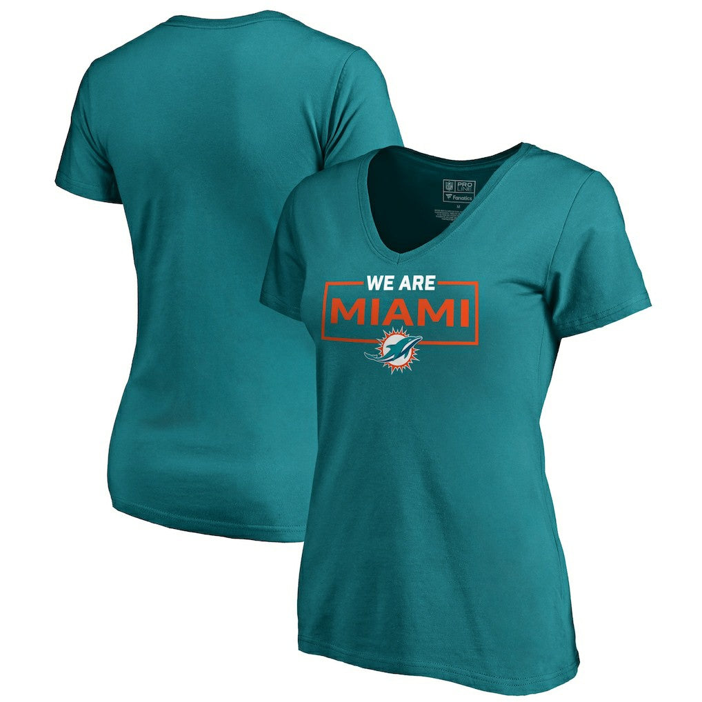 Women's We Are Icon V-Neck T-Shirt - Miami Dolphins