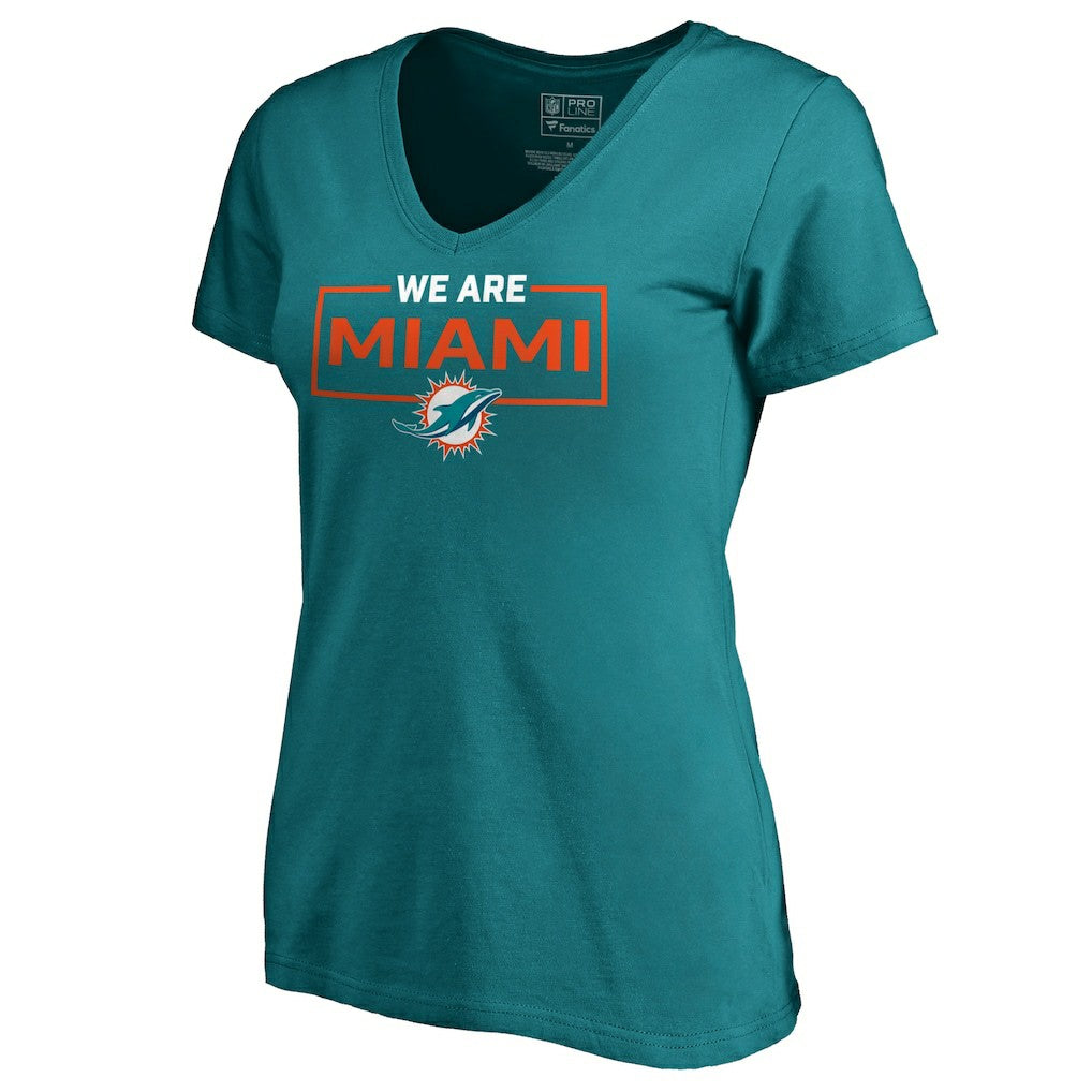 Women's We Are Icon V-Neck T-Shirt - Miami Dolphins