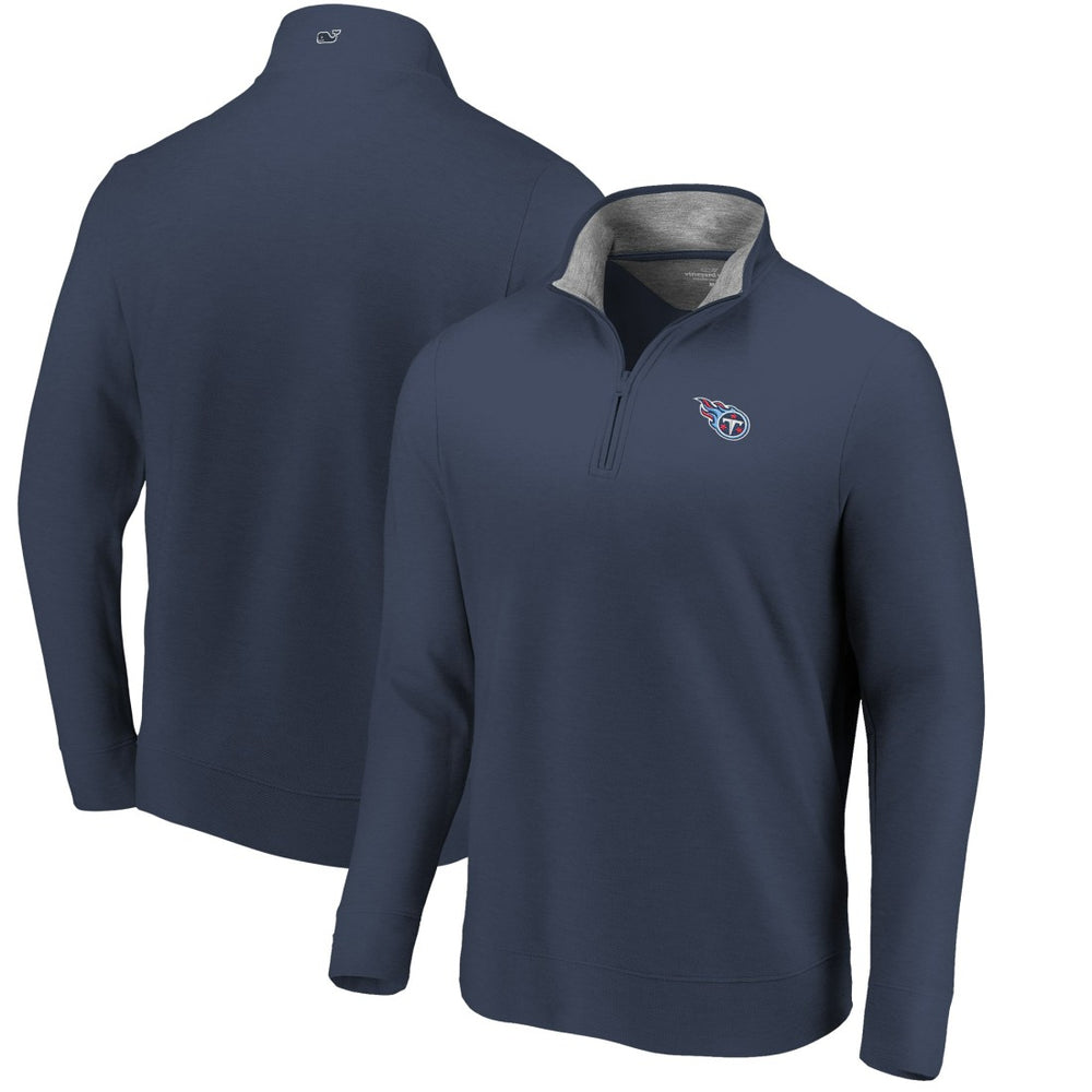 Vineyard Vines Saltwater Quarter-Zip Jacket - Tennessee Titans