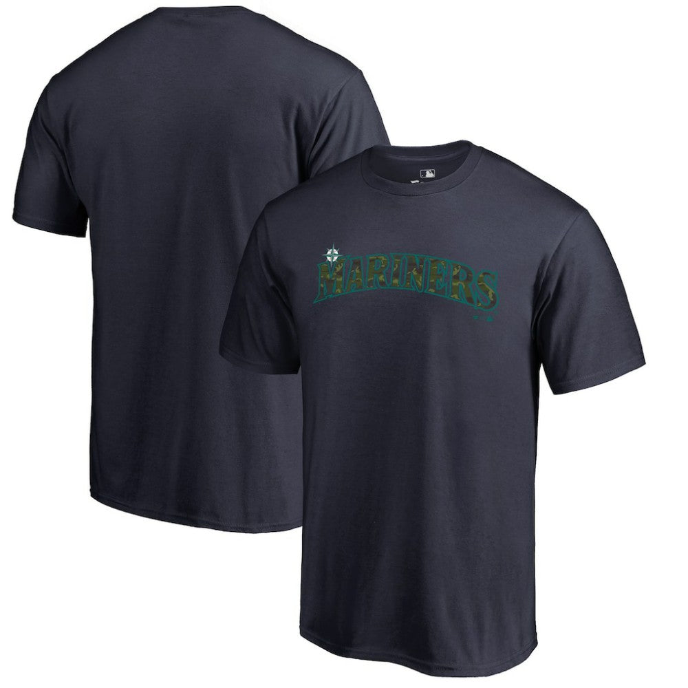 MLB Seattle Mariners Armed Forces Wordmark T-Shirt