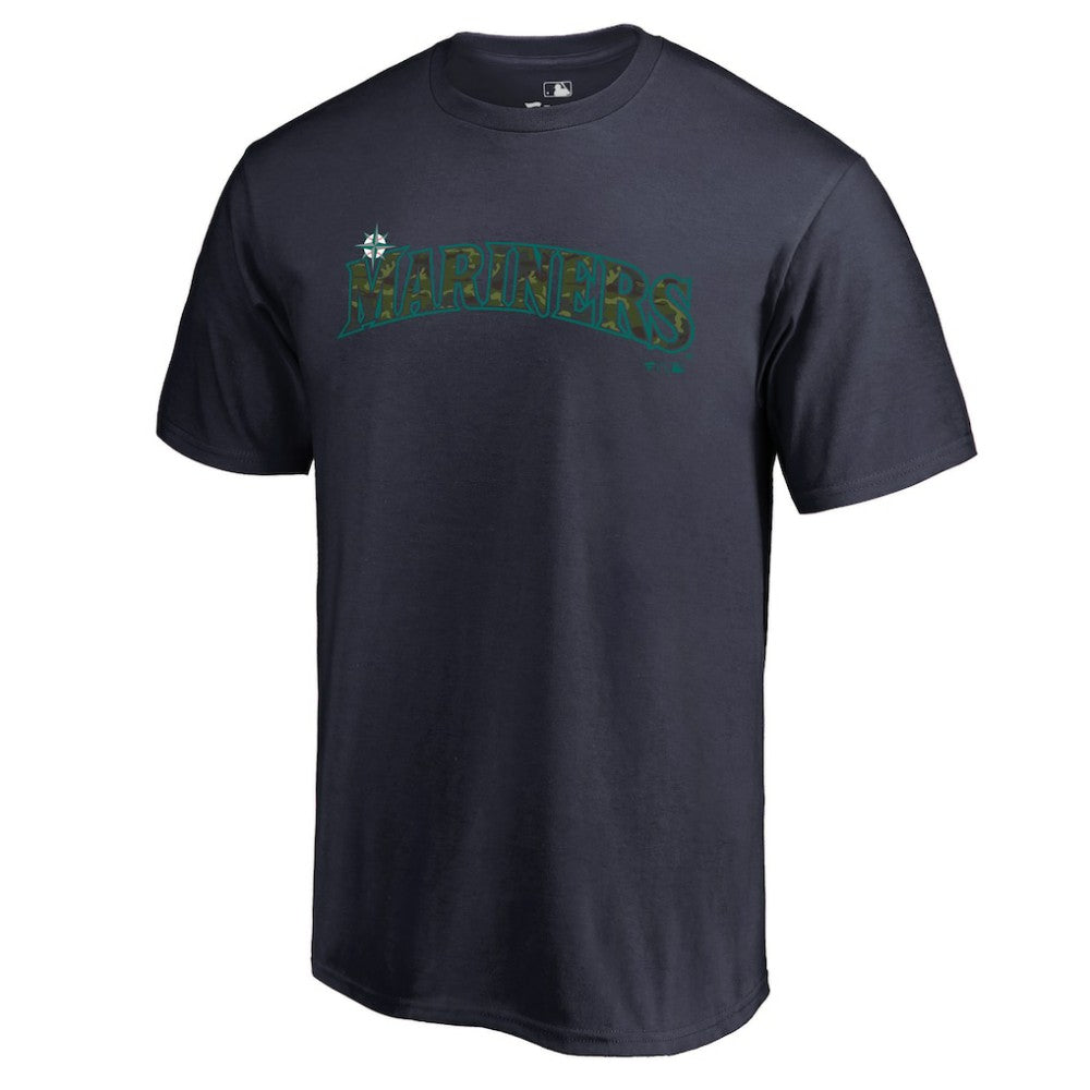 MLB Seattle Mariners Armed Forces Wordmark T-Shirt