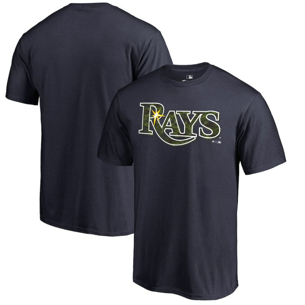 MLB Tampa Bay Rays Armed Forces Wordmark T-Shirt