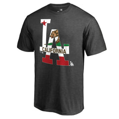 MLB Los Angeles Dodgers Hometown Collection Cali Flag T-Shirt