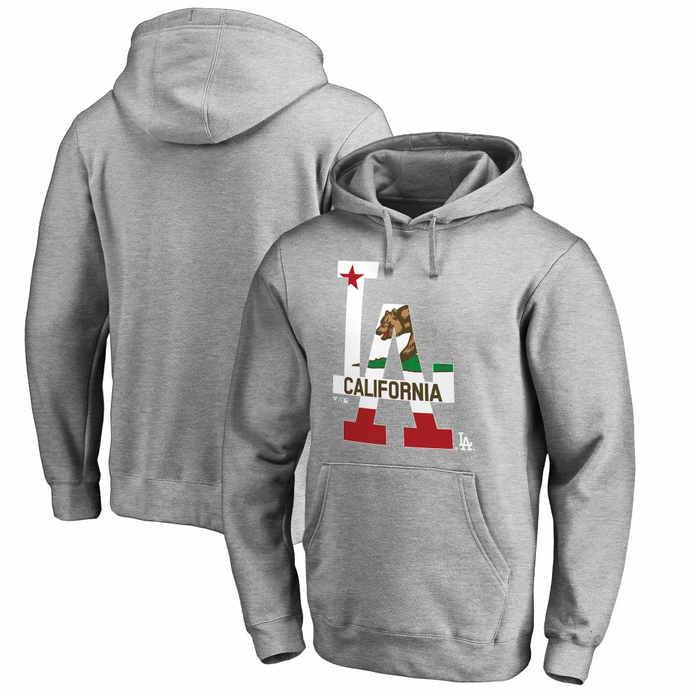 MLB Los Angeles Dodgers Hometown Collection Cali Flag Pullover Hoodie