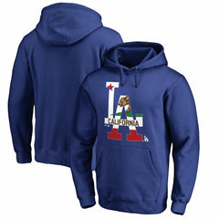 MLB Los Angeles Dodgers Hometown Collection Cali Flag Pullover Hoodie
