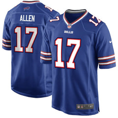 Josh Allen  Youth Game Jersey - Buffalo Bills